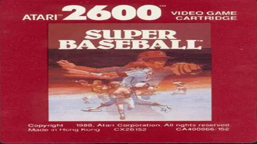 Super Baseball (1988) (Atari) game