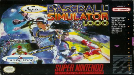 Super Baseball Simulator 1.000 Game