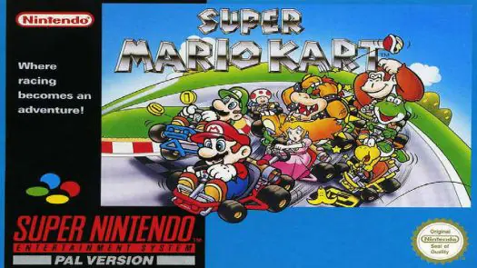  Super Mario Kart (Turbo Hack) game