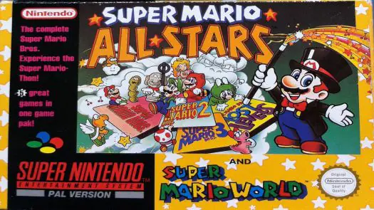 Super Mario All-Stars game