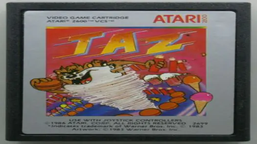 Taz (1983) (Atari) game