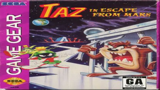 Taz In Escape From Mars game