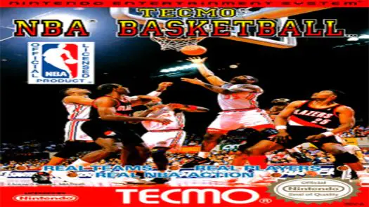 Tecmo NBA Basketball game