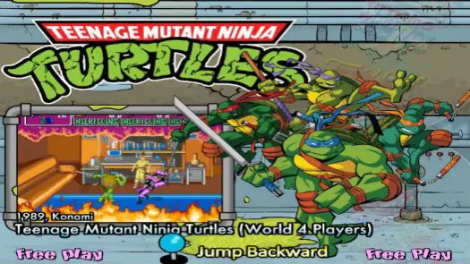 Teenage Mutant Ninja Turtles (J) game