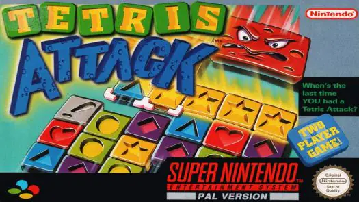 Tetris Attack (E) game