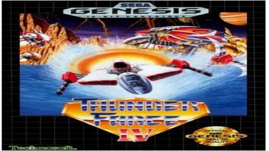 Thunder Force IV game