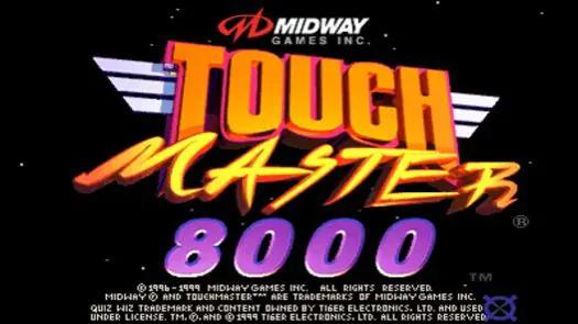 Touchmaster 8000 (v9.04 Standard) game