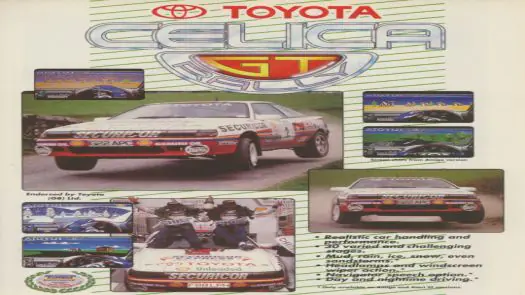 Toyota Celica GT Rally game