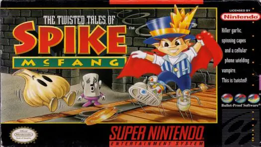 Twisted Tales Of Spike McFang, The game