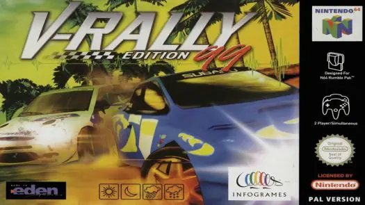 V-Rally Edition 99 (J) game