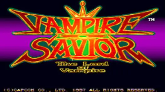 Vampire Savior - The Lord of Vampire (Euro 970519) game