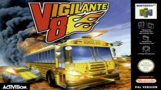 Vigilante 8 (E) game