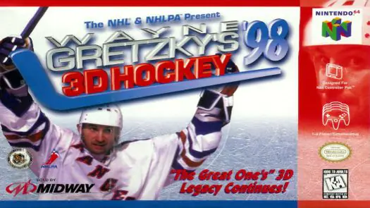 Wayne Gretzky's 3D Hockey '98 game