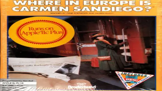 Where In Europe Is Carmen Sandiego_Disk1 game