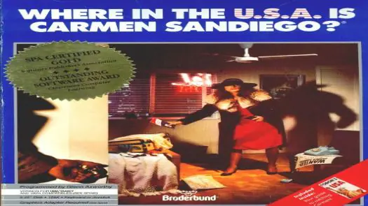 Where In The USA Is Carmen Sandiego_Disk1 game