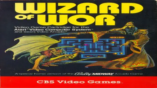 Wizard Of Wor (1982) (CBS Electronics) game