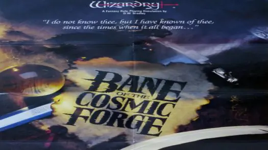 Wizardry VI - Bane Of The Cosmic Forge_DiskA game