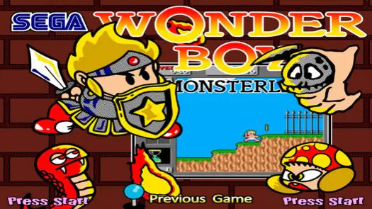 Wonder Boy in Monster Land game