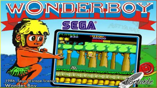 Wonder Boy (set 2) game