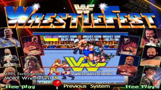 WWF WrestleFest game