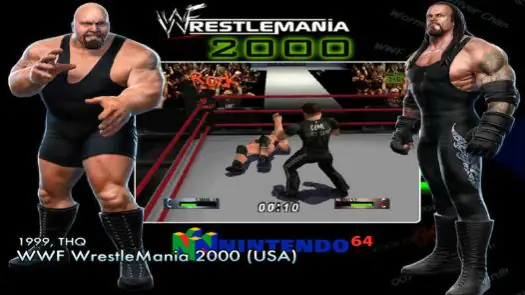 WWF WrestleMania 2000 (J) game