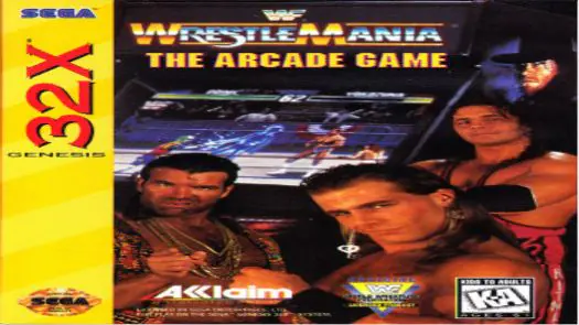 WWF - Wrestlemania Arcade game