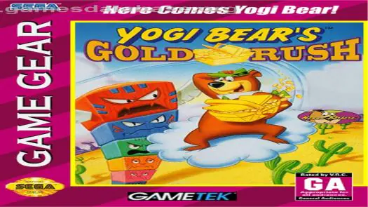 Yogi Bear In Yogi Bear's Goldrush game